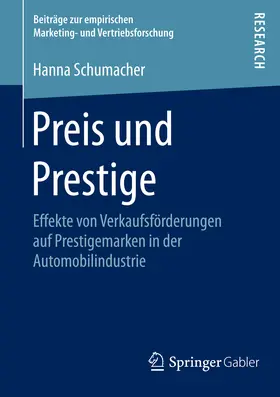 Schumacher | Preis und Prestige | E-Book | www.sack.de