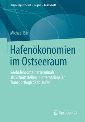 Bär |  Hafenökonomien im Ostseeraum | Buch |  Sack Fachmedien