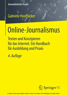 Hooffacker |  Online-Journalismus | eBook | Sack Fachmedien