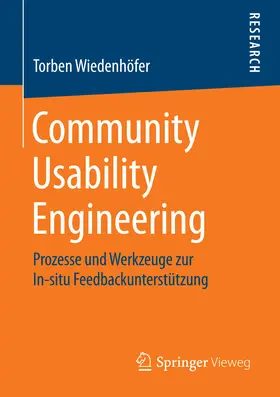Wiedenhöfer | Community Usability Engineering | E-Book | sack.de