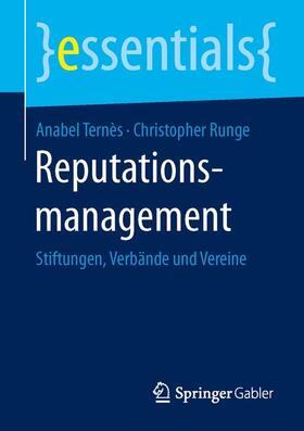 Runge / Ternès | Reputationsmanagement | Buch | 978-3-658-10863-2 | sack.de