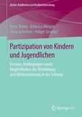 Rieker / Stroezel / Mörgen |  Partizipation von Kindern und Jugendlichen | Buch |  Sack Fachmedien