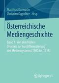 Oggolder / Karmasin |  Österreichische Mediengeschichte | Buch |  Sack Fachmedien