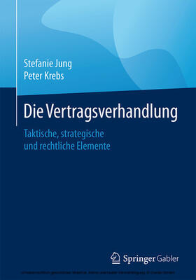 Jung / Krebs | Die Vertragsverhandlung | E-Book | sack.de