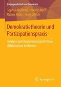 Alcántara / Ullrich / Bach |  Demokratietheorie und Partizipationspraxis | Buch |  Sack Fachmedien