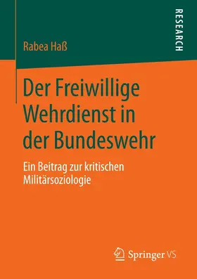 Haß | Der Freiwillige Wehrdienst in der Bundeswehr | E-Book | www.sack.de