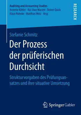Schmitz | Der Prozess der prüferischen Durchsicht | E-Book | sack.de