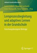 Liebers / Schlotter / Landwehr |  Lernprozessbegleitung und adaptives Lernen in der Grundschule | Buch |  Sack Fachmedien