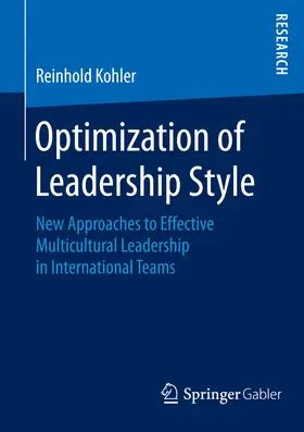 Kohler | Optimization of Leadership Style | E-Book | www.sack.de