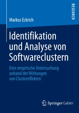 Eckrich | Identifikation und Analyse von Softwareclustern | E-Book | sack.de