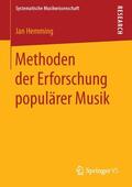 Hemming |  Methoden der Erforschung populärer Musik | Buch |  Sack Fachmedien