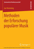 Hemming |  Methoden der Erforschung populärer Musik | eBook | Sack Fachmedien