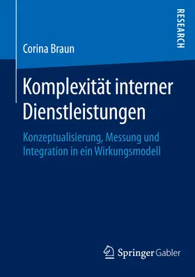 Braun | Komplexität interner Dienstleistungen | E-Book | www.sack.de