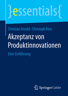 Arnold / Klee | Akzeptanz von Produktinnovationen | E-Book | sack.de