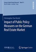 Oertel |  Impact of Public Policy Measures on the German Real Estate Market | eBook | Sack Fachmedien