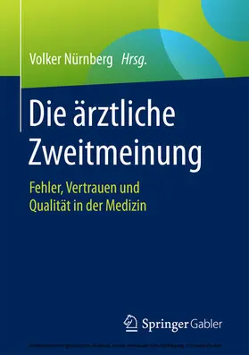 Nürnberg |  Die ärztliche Zweitmeinung | eBook | Sack Fachmedien