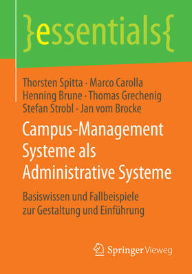 Spitta / Carolla / Brune | Campus-Management Systeme als Administrative Systeme | E-Book | sack.de