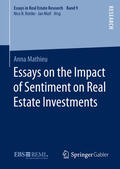 Mathieu |  Essays on the Impact of Sentiment on Real Estate Investments | eBook | Sack Fachmedien