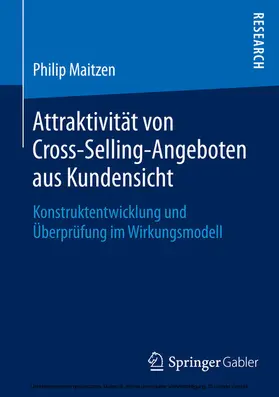 Maitzen | Attraktivität von Cross-Selling-Angeboten aus Kundensicht | E-Book | www.sack.de