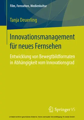 Deuerling | Innovationsmanagement für neues Fernsehen | E-Book | www.sack.de