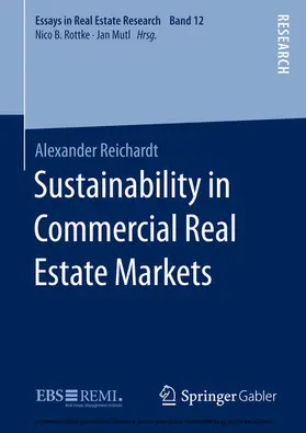 Reichardt | Sustainability in Commercial Real Estate Markets | E-Book | www.sack.de