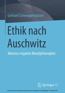 Schweppenhäuser |  Ethik nach Auschwitz | eBook | Sack Fachmedien
