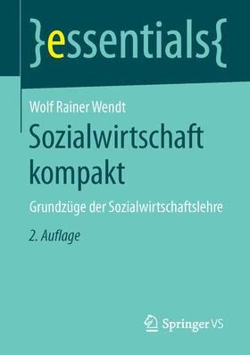 Wendt | Sozialwirtschaft kompakt | Buch | 978-3-658-11883-9 | sack.de