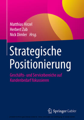 Hirzel / Zub / Dimler | Strategische Positionierung | E-Book | sack.de