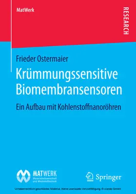 Ostermaier | Krümmungssensitive Biomembransensoren | E-Book | www.sack.de