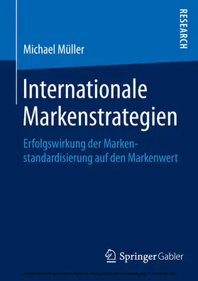 Müller | Internationale Markenstrategien | E-Book | www.sack.de