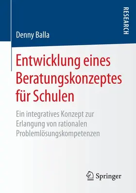 Balla |  Entwicklung eines Beratungskonzeptes für Schulen | Buch |  Sack Fachmedien