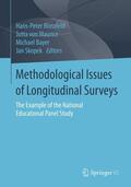 Blossfeld / von Maurice / Bayer |  Methodological Issues of Longitudinal Surveys | eBook | Sack Fachmedien