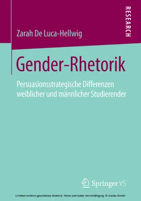 De Luca-Hellwig | Gender-Rhetorik | E-Book | www.sack.de