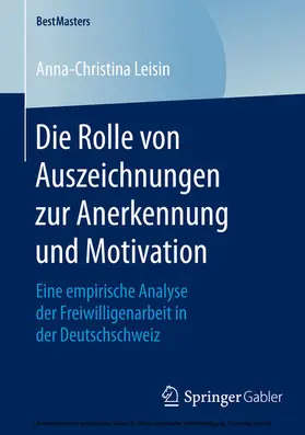 Leisin | Die Rolle von Auszeichnungen zur Anerkennung und Motivation | E-Book | www.sack.de