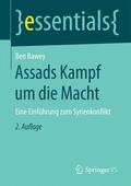 Bawey |  Assads Kampf um die Macht | Buch |  Sack Fachmedien