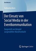 Kern |  Der Einsatz von Social Media in der Eventkommunikation | Buch |  Sack Fachmedien