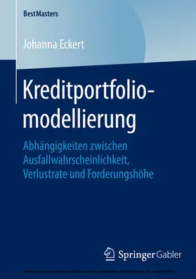 Eckert | Kreditportfoliomodellierung | E-Book | www.sack.de