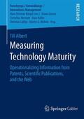 Albert |  Measuring Technology Maturity | Buch |  Sack Fachmedien