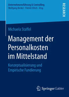 Staffel |  Management der Personalkosten im Mittelstand | eBook | Sack Fachmedien