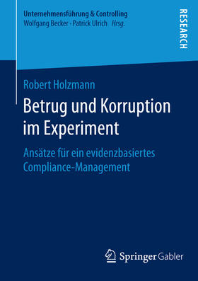 Holzmann | Betrug und Korruption im Experiment | E-Book | sack.de