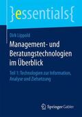 Lippold |  Management- und Beratungstechnologien im Überblick | Buch |  Sack Fachmedien