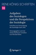 König / Klein |  Aufgaben des Soziologen und die Perspektiven der Soziologie | Buch |  Sack Fachmedien