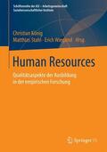 König / Wiegand / Stahl |  Human Resources | Buch |  Sack Fachmedien