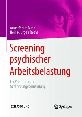 Metz / Rothe |  Screening psychischer Arbeitsbelastung | eBook | Sack Fachmedien