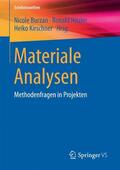 Burzan / Kirschner / Hitzler |  Materiale Analysen | Buch |  Sack Fachmedien