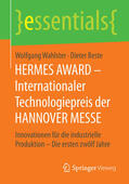 Wahlster / Beste |  HERMES AWARD – Internationaler Technologiepreis der HANNOVER MESSE | eBook | Sack Fachmedien
