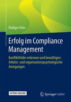 Hein |  Erfolg im Compliance Management | Buch |  Sack Fachmedien