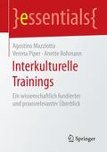 Mazziotta / Rohmann / Piper |  Interkulturelle Trainings | Buch |  Sack Fachmedien