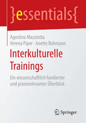 Mazziotta / Piper / Rohmann |  Interkulturelle Trainings | eBook | Sack Fachmedien