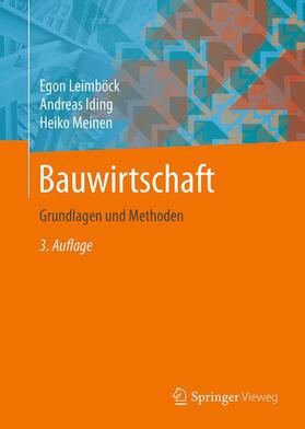 Leimböck / Meinen / Iding | Bauwirtschaft | Buch | 978-3-658-12953-8 | sack.de